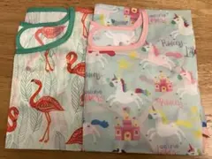 長袖　お食事　エプロン　２枚組