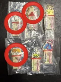 【ガチャ3個セット】サンリオチャーミングコーム　アクリルチャーム　ミニチュア