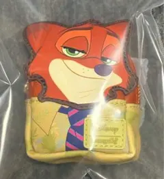 Disney Loungefly ニック・ワイルド ミニバッグパックキーホルダー