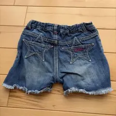 X-girl デニムショートパンツ 90サイズのサムネイル