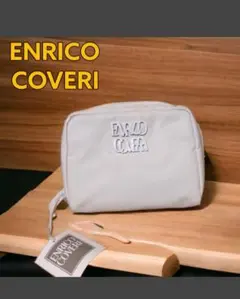 新春エンリココベリ白ポーチ