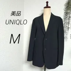 専用　美品　感動ジャケット　M　ネイビー　ユニクロ　紺　m　テーラードジャケット