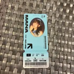 ららぽーと特典 FRUITS ZIPPER ステッカー 真中まな
