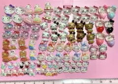 no.492 お得100個ネイルパーツキティ