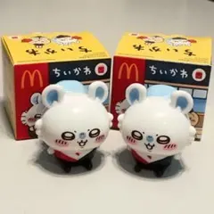 マクドナルド ハッピーセット ちいかわ 2026 モモンガ 2体セットのサムネイル