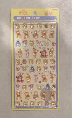 ボンボンドロップシールmini プーさん