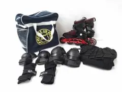 F.I.T Boa M K2 インラインスケート 24.5cm プロテクター付◆