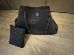 Mercedes-Benz ブラックトートバッグ ポーチ付き