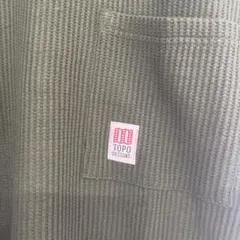 Topo Designs ワッフル ポケットTシャツ オリーブのサムネイル