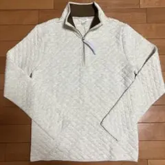 【未使用・タグ付き】BANANA REPUBLIC キルティングプルオーバー S