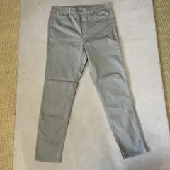 UNIQLO ユニクロ　ストレッチパンツ ベージュ　サイズL ウエストゴム