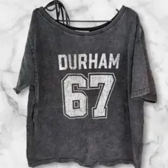 WEGO DURHAM 67 ロゴプリントTシャツ