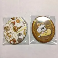 mofusand もふもふベーカリー マットなオーバル缶バッジ】 - メルカリ