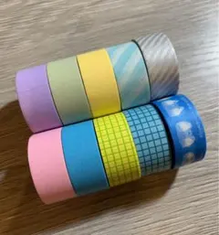 my ガチャ限定マスキングテープ10個セット