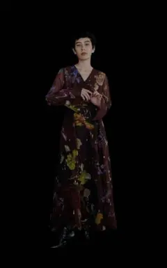 Ameri VINTAGE シアードレス ブラウン 結婚式 - メルカリ