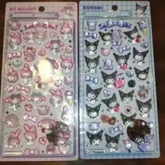 な*ゃ様 マイメロ クロミ ボンボンドロップシール 2枚セット