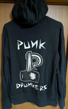 PUNK DRUNKERS　パンクドランカーズ　ジップアップ パーカー