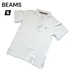 美品 BEAMS ビームス ポロシャツ ホワイト スカル シンプル メンズ 夏のサムネイル