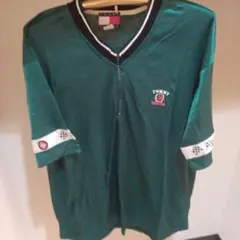 TOMMY HILFIGER グリーン Tシャツ X-LARGE