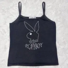 PLAYBOY プレイボーイ キャミソール M ラメ バニー Y2K 平成ギャルのサムネイル