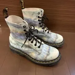 超美品Dr. Martens 8ホール ブーツ タイダイ柄　24cm未使箱なしのサムネイル