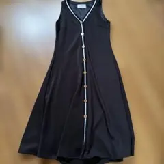 Rady ノースリーブロングワンピース ブラックのサムネイル