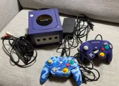 【動作確認済】 ゲームキューブ 本体 バイオレット ニンテンドー 任天堂 箱あり