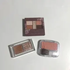 オレンジメイク コスメ ペリペラ キャンメイク セザンヌ チーク アイシャドウ