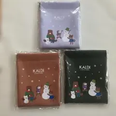 カルディ　クリスマスぱっちんポーチ