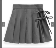 GRL インパン裏地付きリボンプリーツミニスカート