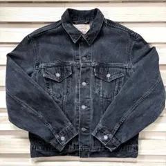 【90s】USA製 LEVI’S 70516 ブラック デニムジャケット M
