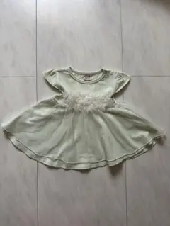 petit main チュール付きＴシャツ　80㎝＊