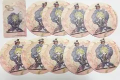 刀剣乱舞　アニカフェ　コースター　クリアカード　獅子王