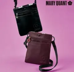【新品・未開封】MARY QUANTマリークワント　合皮2WAYポーチ