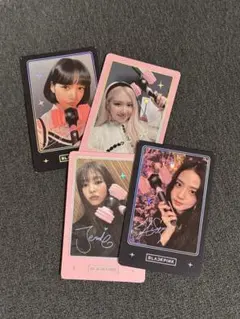 BLACKPINK カード4枚セット