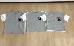 ライトオン　MPS 重ね着Tシャツ　レイヤードTシャツ　セット