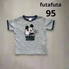 フタフタ　ミッキーTシャツ 95 グレーのサムネイル