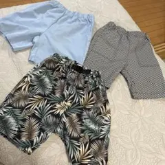 美品 キッズハーフパンツ 120.130まとめ売り 男の子短パン