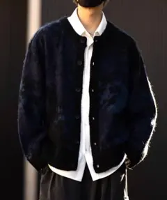 シャギー カーディガン