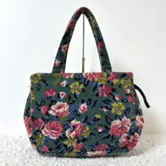 美品✨】フェイラー トートバッグ 肩掛け シュニール織 花柄 A4