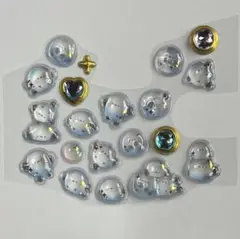 ジュエルプチドロップシール シマエナガ ① ボンボン