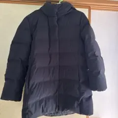 ユニクロ シームレスダウンコート XL ブラック レディース