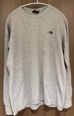 ノースフェイスL/S Honeycomb Crew ミックスグレー L