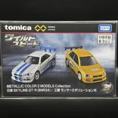 BNR34 SKYLINE GT-R ランサーエボリューションⅦワイルドスピードのサムネイル