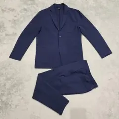 new balance　THE CITY　スーツ　セットアップ　上下S　ネイビー