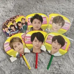 【新品/即購入可】嵐 ポップコーン グッズ ミニうちわセット
