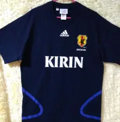 2006　サッカー日本代表　JFA　 SAMURAI BLUEＴシャツ　メンズＬ