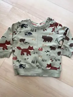 H&M トレーナー　動物柄　アニマル　92cm