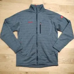 Marmot マウンテンフリースジャケット - 裏起毛・希少へリンボーン柄