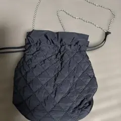 CIAOPANIC TYPY ブラック キルティングポーチショルダーバッグ